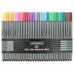 Scribblicious Fine Line Coloured Pens - Pack Of 30 C&C