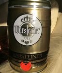 Warsteiner beer keg