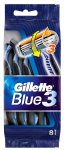 Gillette Blue III Disposable Razors - 8 Pack
