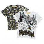 Batman Boys' T-Shirt 2 Pack