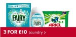 Waitrose x3 on Selected Laundry Products
