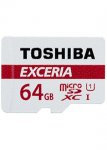 Toshiba Exceria 64GB MicroSDXC Class 10 UHS-U1 Card with SD Adapter