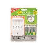 GP ReCyko Battery Charger + 8xAA 2000mAh and 4XAAA 800mAh NiMH Rechargeable Batteries