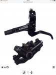 Shimano deore M615 hydraulic mtb mountain bike brakes on chain reaction cycles CrC using CLEANOUT code or £62.50 on Merlin Cycles