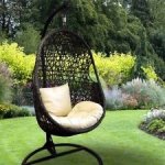 OUTDOOR SWINGING EGG CHAIR