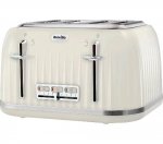 BREVILLE Impressions 4-Slice Toaster - Vanilla Cream