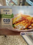 Tesco 4 breadest cod fillets