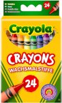 Crayola Assorted Wax Crayons 24 per pack