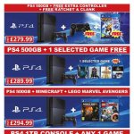 £20 off ps4 bundle with code - PS4 500GB + Extra controller + Ratchet