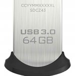 SanDisk SDCZ43-064G-G46 Ultra Fit USB Flash Drive, USB 3.0, 64 GB