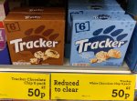 Tracker Choc Chip or White Choc Chip 156g - 6 pack