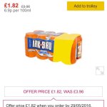 Morrisons: Irn-Bru 8 x 330ml