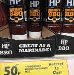 HP BBQ Honey Woodsmoke Sauce