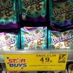 Cadbury milk chocolate pretzels