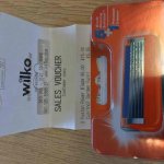 Gillette Fusion power razor blades x6