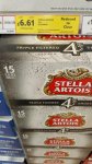 Stella Artois Triple Filtered Lager 15x440ml
