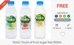 FREEBIE: Volvic Touch of Fruit Sugar Free (500ml) - via Checkoutsmart App