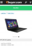 HP Core i5 4GB DDR3 windows 10