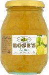 Rose's Lime Marmalade (454g) and Rose's Lemon & Lime Fine Cut Marmalade (454g) x2