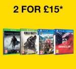 2 Pre-Owned Games (Xbox One & PS4) @ Game.co.uk (Full list in description)