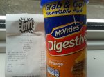 McVitie's Chocolate & Orange Digestives 200g tub