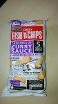 Burtons 5pk curry sauce fish & chips in farmfoods on promo from £1 bargain