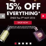 The perfume shop 15% off everything