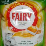 Fairy dishwasher tablets 72