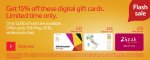 15% off Digital Gift Cards for TicketMaster, Zizzi, Ask Italian + 150 Clubcard Points per £50 gift card spend after discount + stack with other offers (See post) @ Tesco Gift Card store