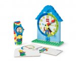 LEGO Blue Time Teacher Quartz Watch and Constructible Clock (&pound;16.85 Non Prime) - Amazon/Tesco Direct