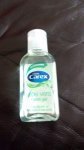 Carex Aloe Vera hand sanitizer. 50ml. @ Lloyds pharmacy Fallowfield, South Manchester store