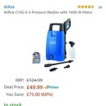 Nilfisk C105 Pressure Washer