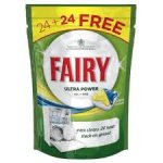 Home Bargains Fairy Ultra Power dishwasher tabs 48 instore