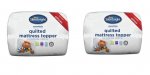 Silentnight Mattress Topper + 2 Pillow Set Double Size was 39.99 and you get single size mattress topper +pillow worth £14.99 for free