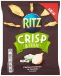 Ritz Crisp and Thin Cream Cheese and Onion 30g (pack of 22) @ Amazon (Dispatched from and sold by Innox Trading)