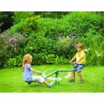 Plum Rotating Metal Seesaw