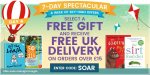FREE Gift worth £9.99 & FREE Delivery on Orders over £15 @ The Book People (Offer Extended for TODAY too)