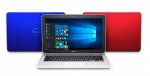 Dell Inspiron Win 10 11-3162, 11.6-inch Laptop + McAfee Internet Security 2016 Unlimited Devices + Identity Thief DVD with code (Red or Blue)
