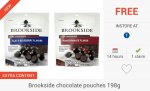 FREEBIE: Brookside Chocolate Pouches (198g) via the Checkoutsmart App