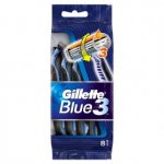Gillette Blue III Disposable Razors (8 pcs)