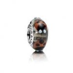 Pandora cinnamon murano ladybird charm £5 + del