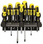 Rolson 28772 Screwdriver Set - 37 Pieces