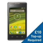EE ROOK Mobile Phone - Black &pound;19.99 plus &pound;10 top up