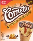 Cornetto New Peanut Butter Flavour, Strawberry, Mint or Classico 4pk