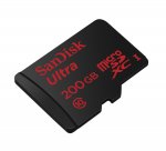 SanDisk Ultra 200GB microSDXC memory card
