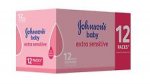 Johnsons Baby Wipes 12 Pack