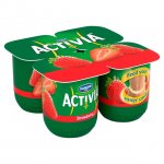 Various Danone Activia Yoghurts 4 x 125g