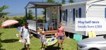 4 night, family, May school holiday break in French Mobile Home