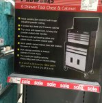 6 drawer tool chest Asda (hessle rd)