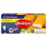 Birds eye omega 3 fish fingers - 12 per pack